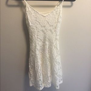 American Eagle White Lace Dress